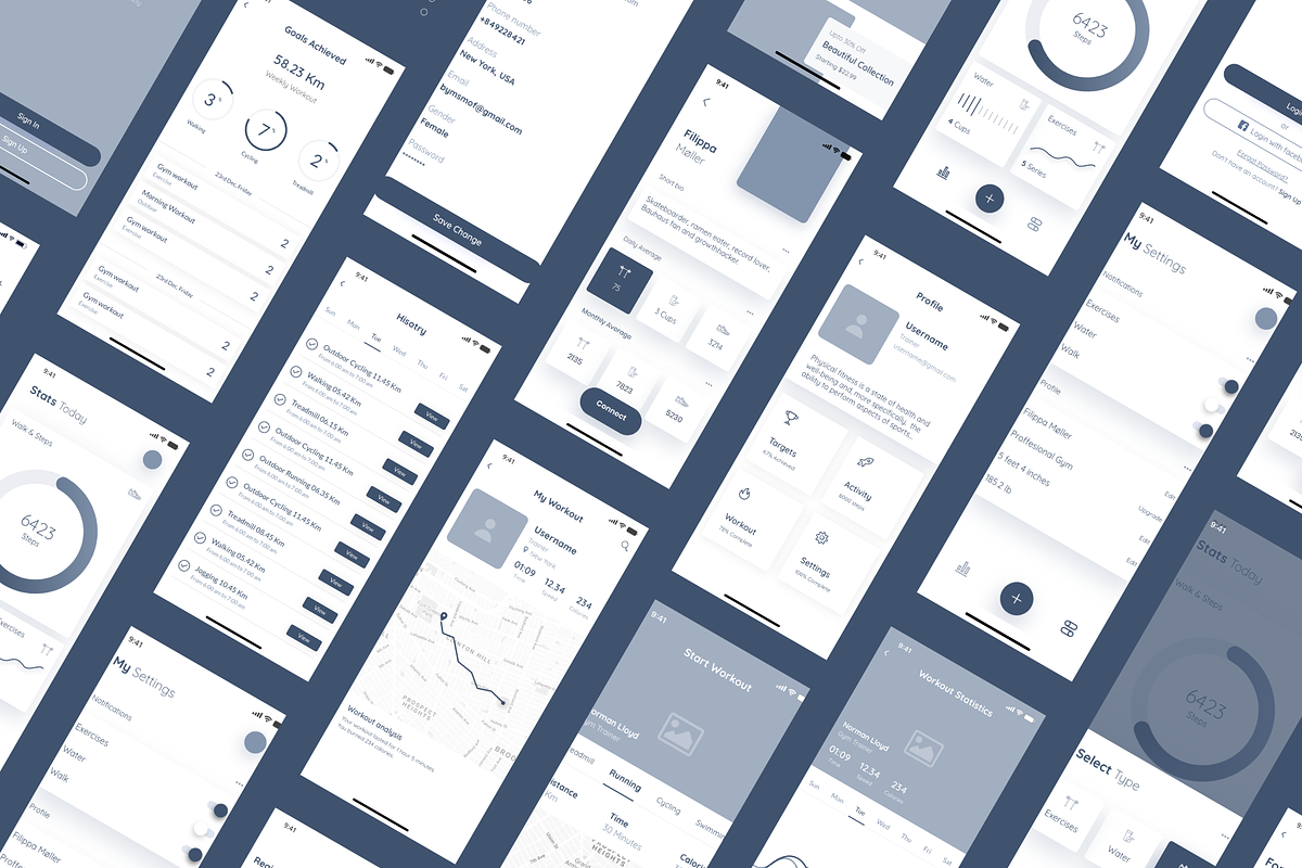 MIMO Wireframe Kit, a Wireframe Template by flyerittyer (Photo 5 of 6)