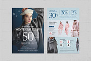 Winter Sale Poster Template, a Flyer Template by BrandPacks (Thumbnail 4 of 5)