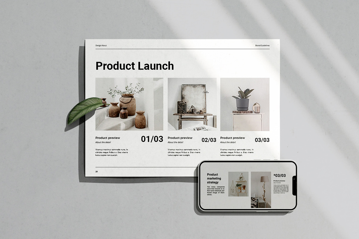 NAMA | Brand Guidelines, a Brochure Template by Analogi Studio (Photo 5 of 20)