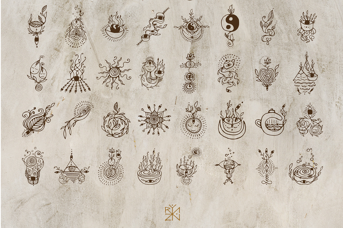 Living Vibes . 88 illustrations, an Outline Icon by EYWA ART (Photo 5 of 6)