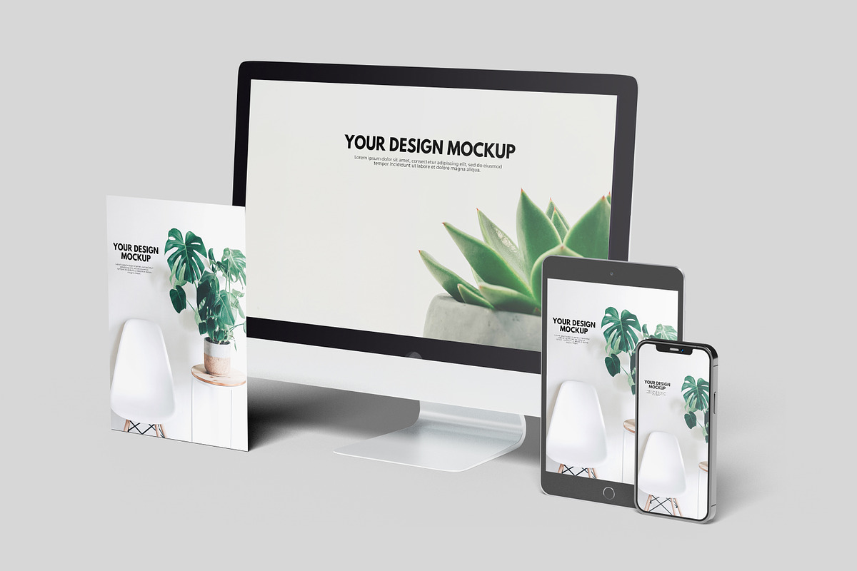 Multi Device Product Mockup, a Wearable Device Mockup by mahhyud (Photo 6 of 14)