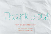 LOKARITY - thin handwritten font, a Handwritten Font by CHIMERA (Thumbnail 8 of 8)