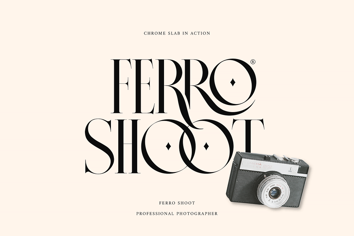 Chrome Slab | Semi-Condensed Serif, a Serif Font by Ardana Creative (Photo 5 of 9)
