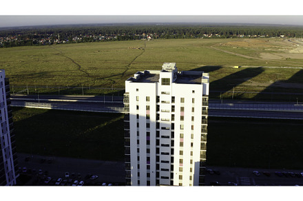 Drone view of the new area. Stock, an Architecture Photo by Media Whale Stock