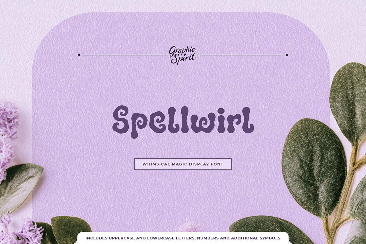 Spellwirl Magic Display Font, a Handwritten Font by Graphic Spirit (Photo 1 of 8)