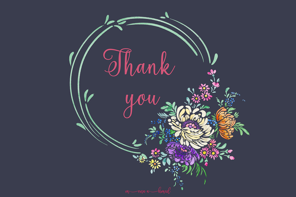 Vintage Flowers Collection, a Decorative Illustration by Mona Ahmed (Photo 12 of 12)