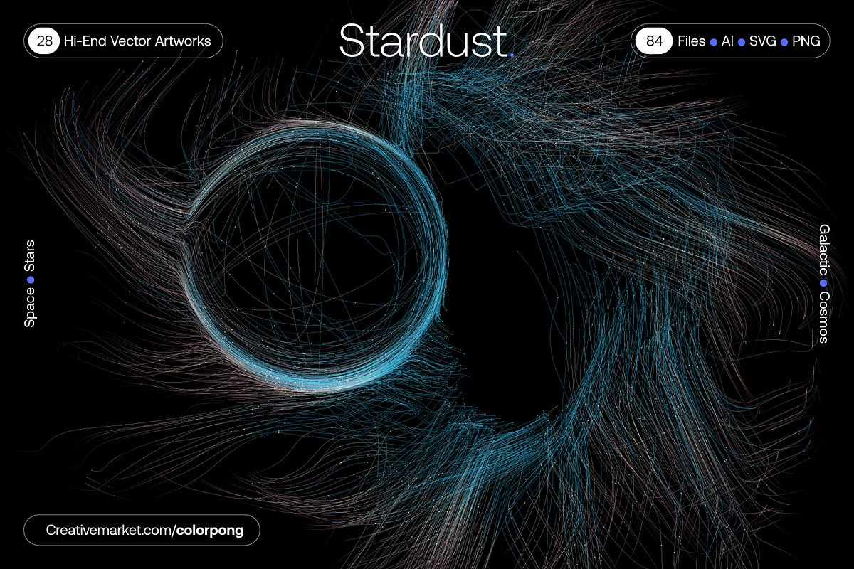 Stardust - Vector Bundle, a Technology Illustration by Colorpong (Photo 17 of 21)