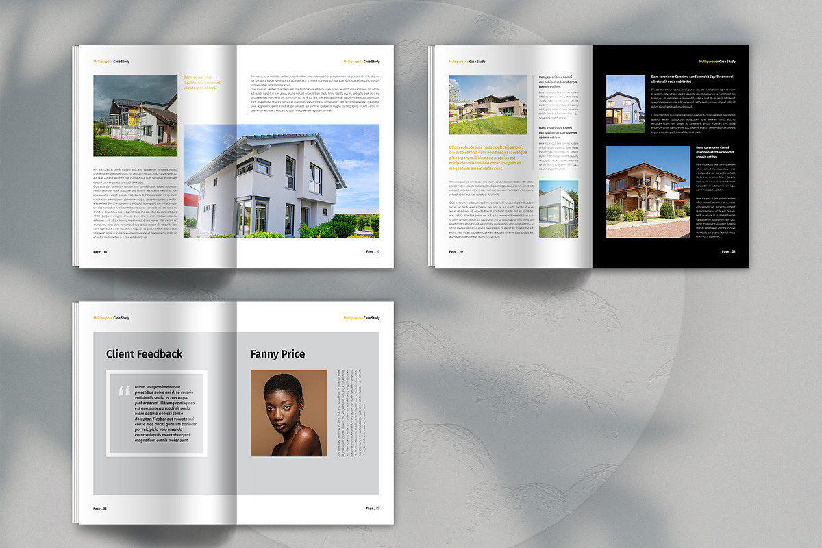 Architecture Case Study Brochure, a Brochure Template by Spark_Creative (Photo 15 of 16)