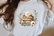 Watercolor White Books and Frames, a Seasonal Illustration by Designworld (Thumbnail 6 of 8)