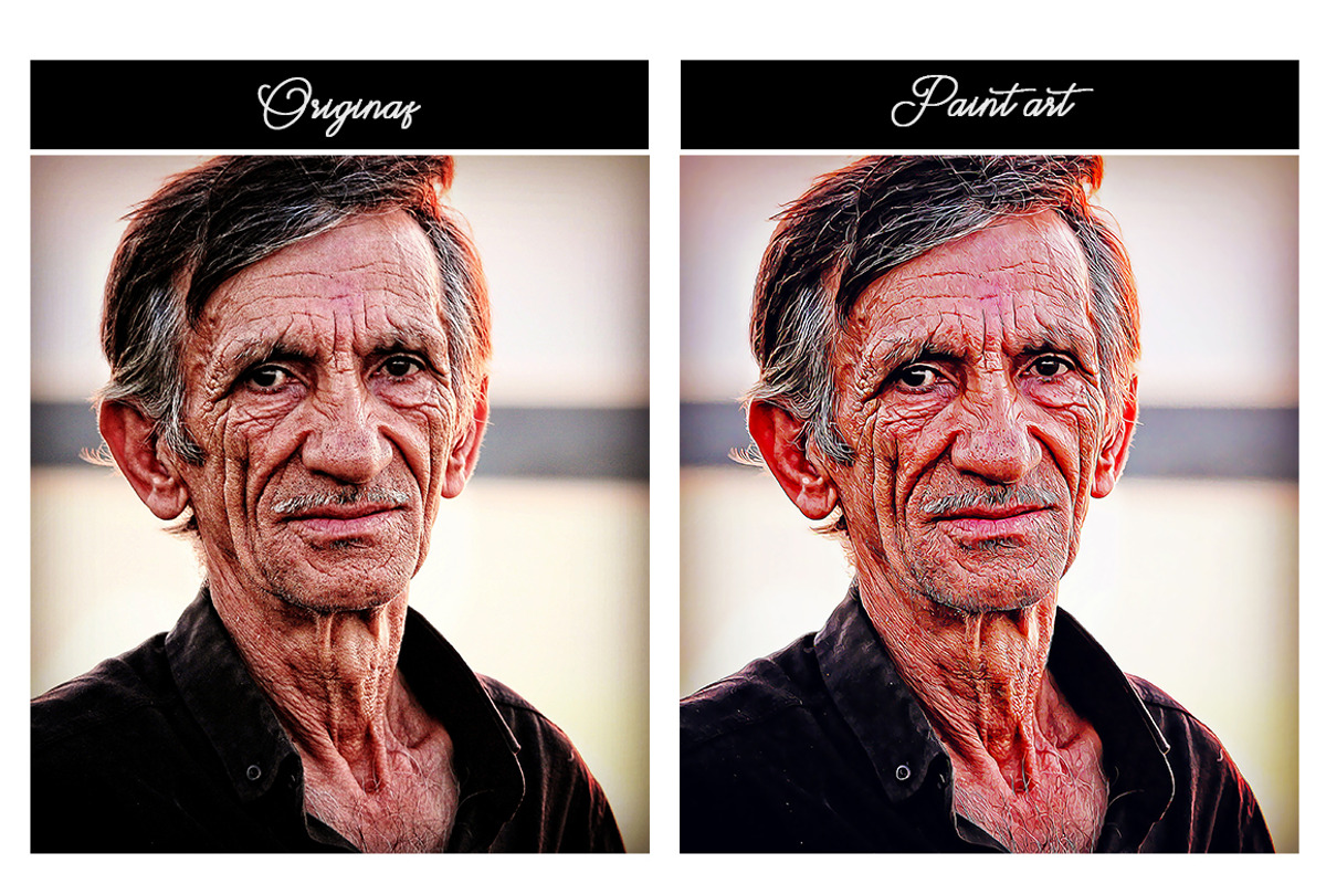 83%SALE! Mixed Oil Painting  Actions, an Action Add-On by Jacpot007 (Photo 29 of 54)