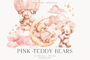 Pink Teddy Bears