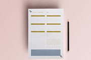 Printable Planner Bundle, a Stationery Template by The Template Depot (Thumbnail 3 of 8)