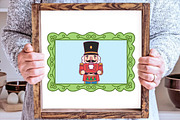 Christmas Vintage Frame Bundle, an Illustration by SinaCreation (Thumbnail 4 of 7)
