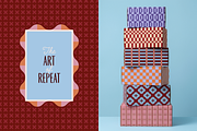 Geometric Patterns & Vector Frames, a Pattern Graphic by venimo (Thumbnail 3 of 14)
