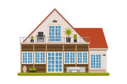House and Homes Set, an Illustration by Alex Krugli (Thumbnail 8 of 9)