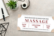 Massage Gift Certificate Canva PDF, a Card Template by Snapybiz (Thumbnail 2 of 10)