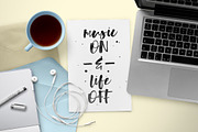 Lunar Blossom, a Script Font by Sam Parrett (Thumbnail 4 of 9)