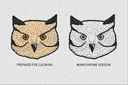 Animal Head Prints Set, an Animal Illustration by Chelovector (Thumbnail 3 of 4)