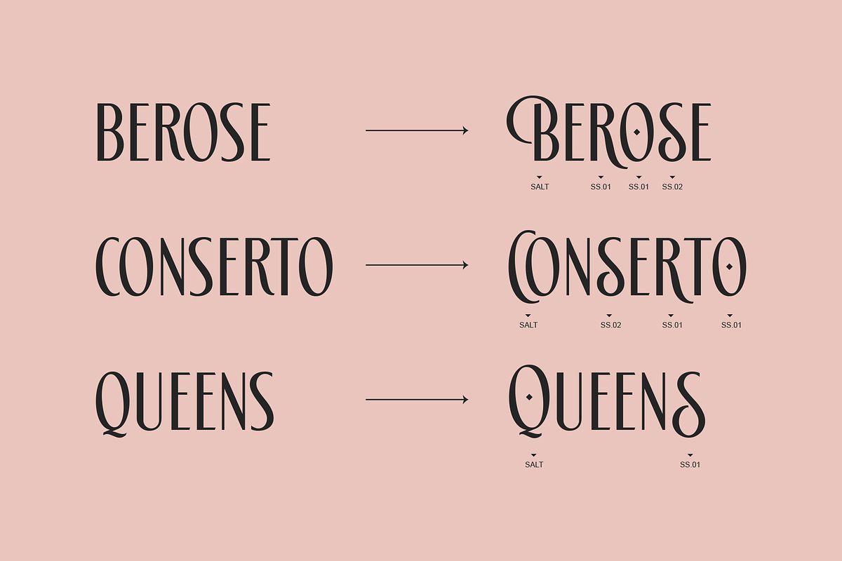 Berose, a Sans Serif Font by A.Budianto (Photo 4 of 9)
