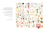 Watercolor Animals Clipart Set, an Object Graphic by NiKO (Thumbnail 4 of 4)
