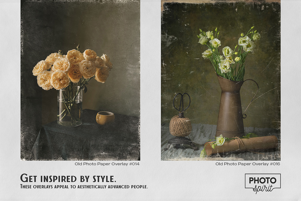 Old Photo Paper Effect Overlays, a Brushes & More by PhotoSpirit (Photo 7 of 9)
