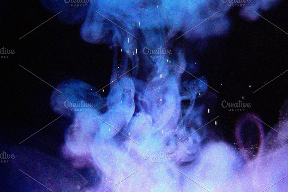 Velvet Jade Watercolor Smoke Effect, a Texture Graphic by Aidana Aidar (Photo 7 of 9)