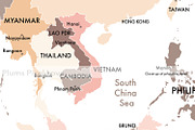 Detailed World Map 60x40 max - jpeg, a Work Illustration by Plums Pixel Love (Thumbnail 7 of 11)