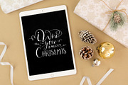 Handlettered Christmas Gift Box, an Illustration by Typography Prime (Thumbnail 13 of 13)