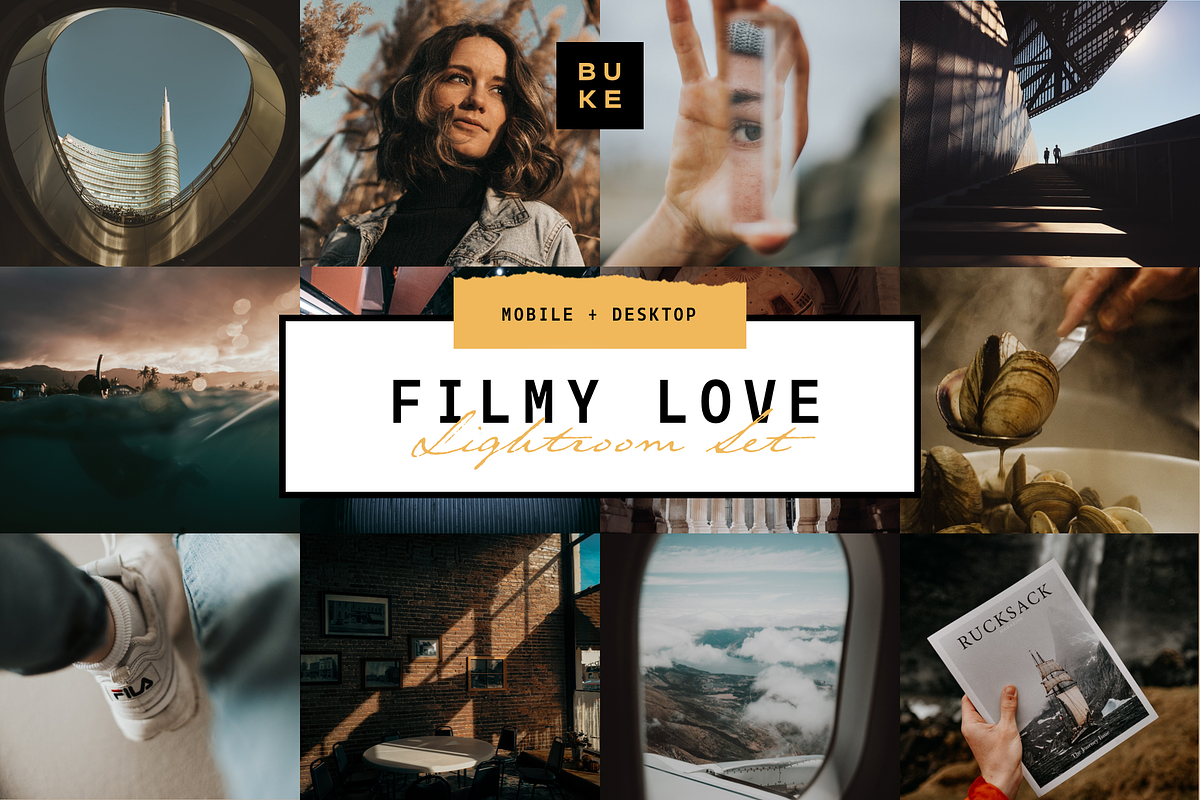 5 Film Lightroom Presets Bundle, a Preset Add-On by SHOOM HOUSE (Photo 1 of 8)