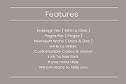 Resume Template / CV, a Resume Template by Occy Design (Thumbnail 5 of 5)