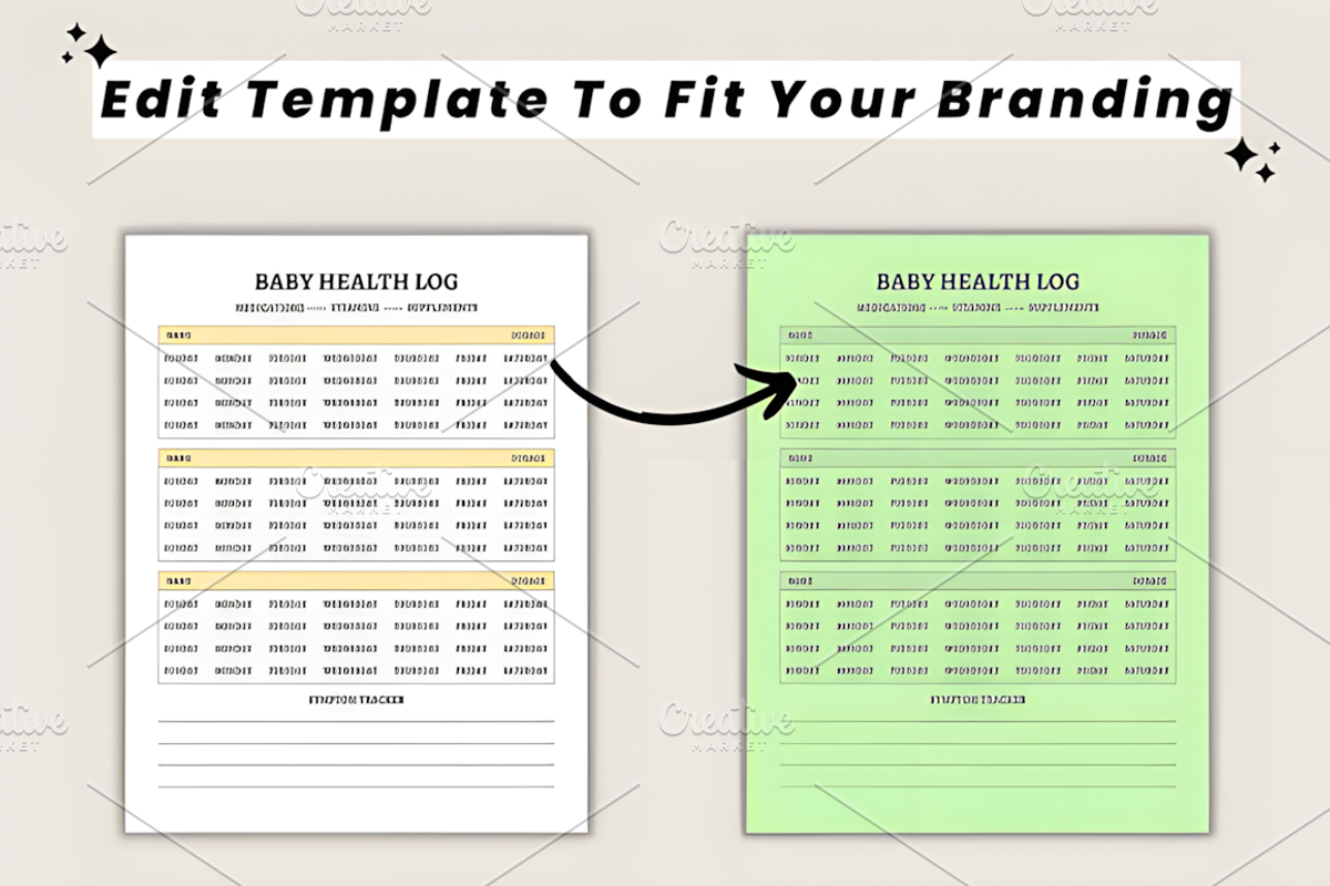 2026 Newborn Planner Canva Template, a Marketing Template by Ink Gallery (Photo 5 of 10)