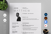 Resume/CV, a Resume Template by Reuix Studio (Thumbnail 1 of 5)