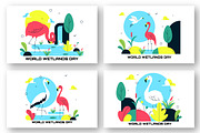 10 World Wetlands Day Illustration, an Animal Illustration by denayunebgt (Thumbnail 3 of 4)