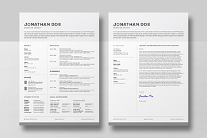 Professional Resume Cover Letter 6