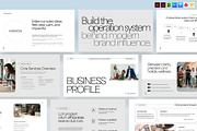 Minimalist Presentation Template, a Presentation Template by BrandPacks (Thumbnail 1 of 7)