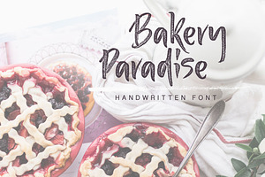 Bakery Paradise Handwritten Font