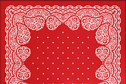 Bandanna print design set (vector), a Pattern Graphic by Bakhtiozin art graphic (Thumbnail 2 of 8)