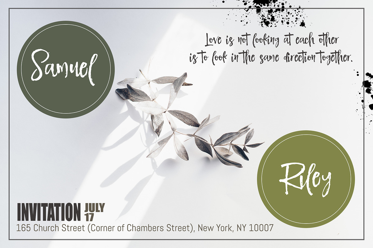 Ravishing Brush Font preview 6