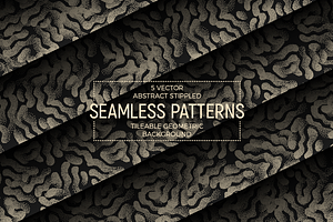 Vector Abstract Seamless Patterns
