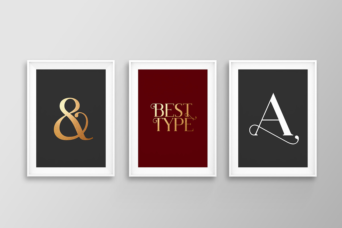 Elysium Luxury Serif Font preview 4