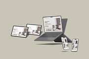 Multi Device Mockup, an iPhone Mockup by rizalamora (Thumbnail 8 of 10)