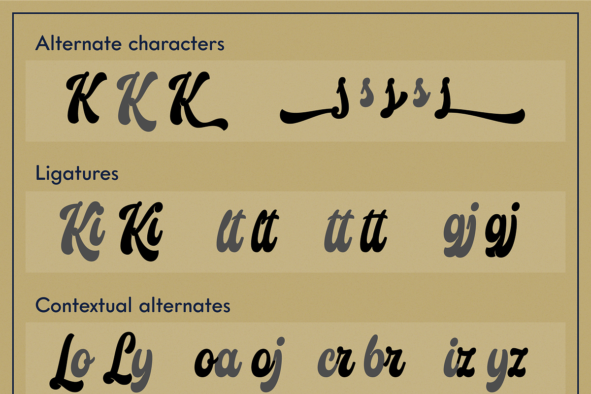 Vitalia Script, a Script Font by Kochev Type (Photo 2 of 7)
