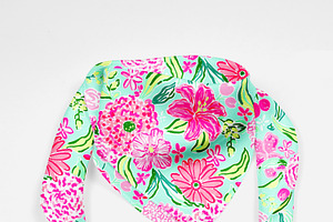 Seamless Preppy Floral Print