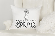 Spring Vibes Quirky Handletterd Font, a Font by CraftlabSVG (Thumbnail 3 of 5)