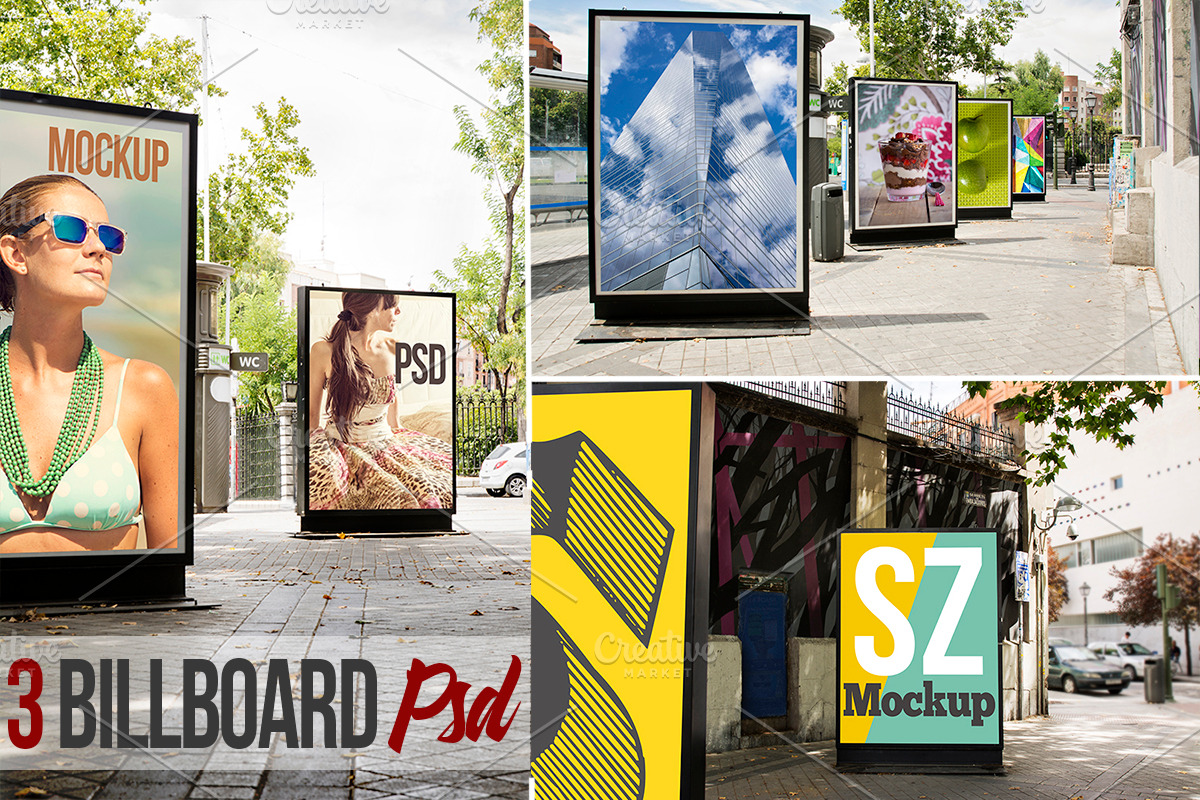 Billboard city PSD, an Advertising Mockup by JAY MID IMAGE (Photo 1 of 5)