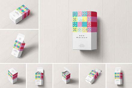 Box Mockup, a Product Mockup by PixelVoyager