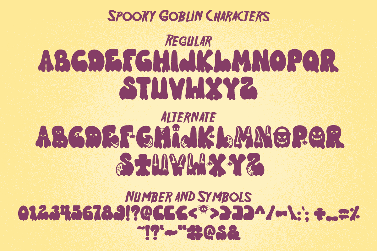 Spooky Treat - Halloween Font, a Handwritten Font by Dharmas Foundry (Photo 12 of 12)