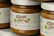 Peanut Butter Jar Mockup, a Cups & Container Mockup by graphicsauce (Thumbnail 2 of 4)