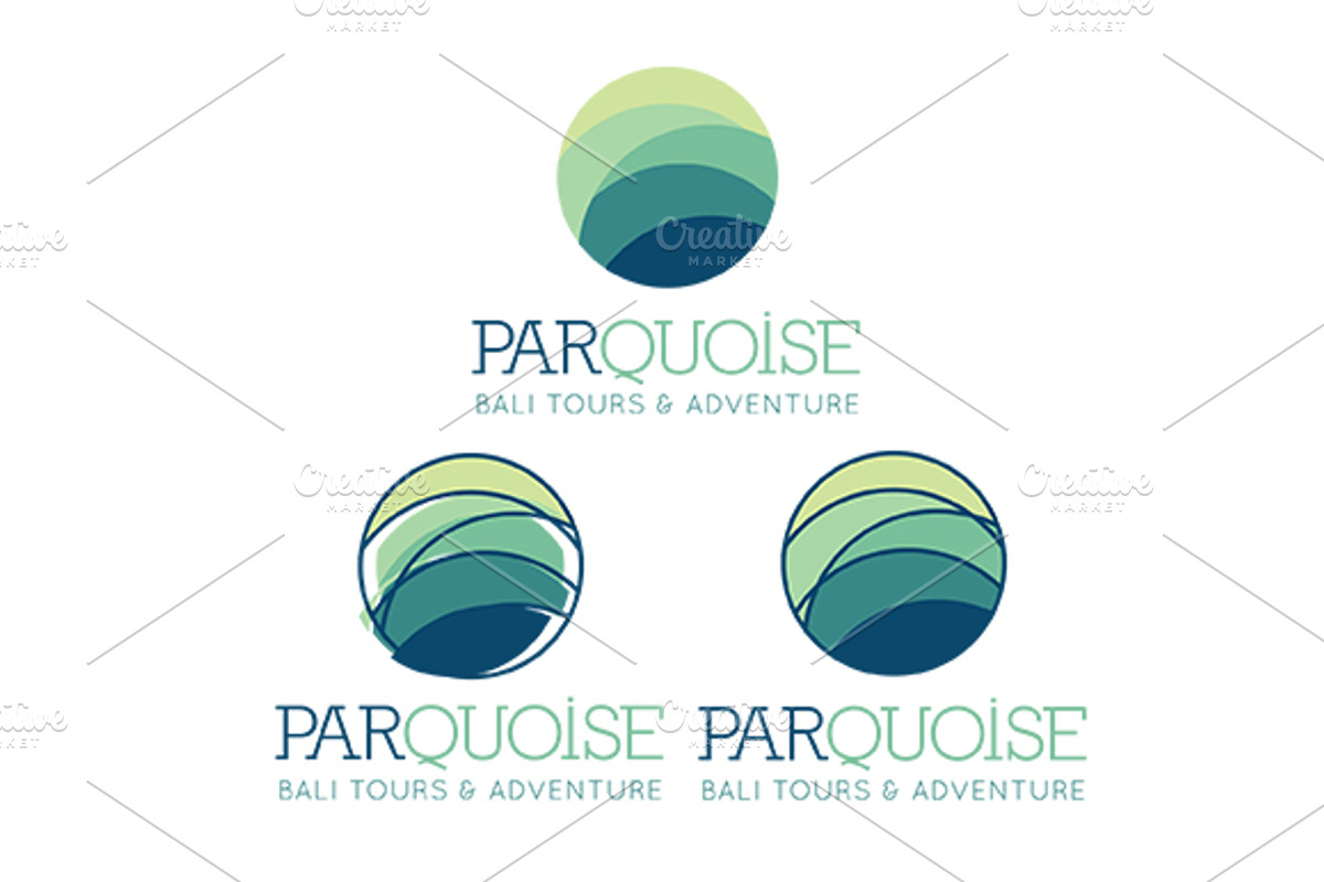 Parquoise Bali Tours &  Adventures, a Branding & Logo Template by LuisFaus (Photo 2 of 4)