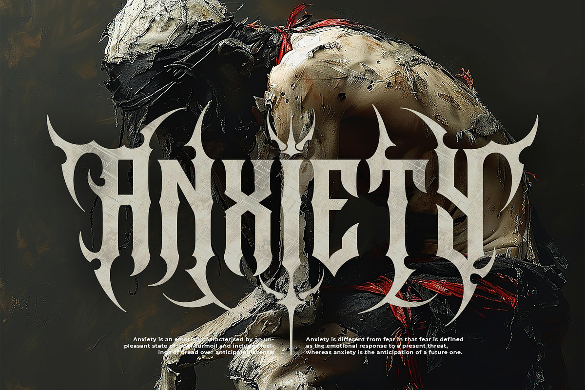 Megasord Typeface, a Blackletter Font by alit design (Photo 6 of 20)